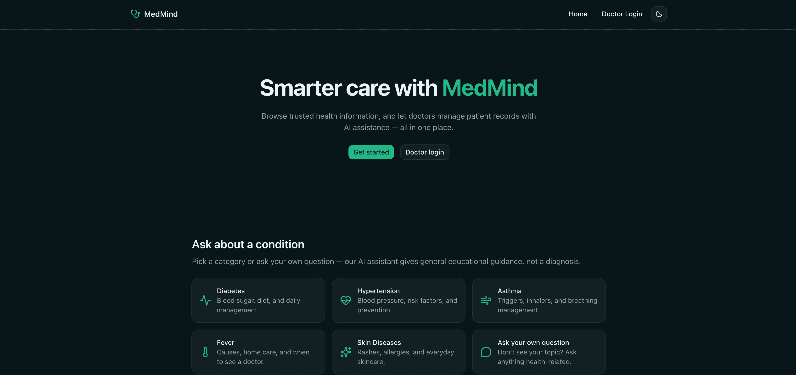 Medmind - Doctor's AI Assistant screenshot