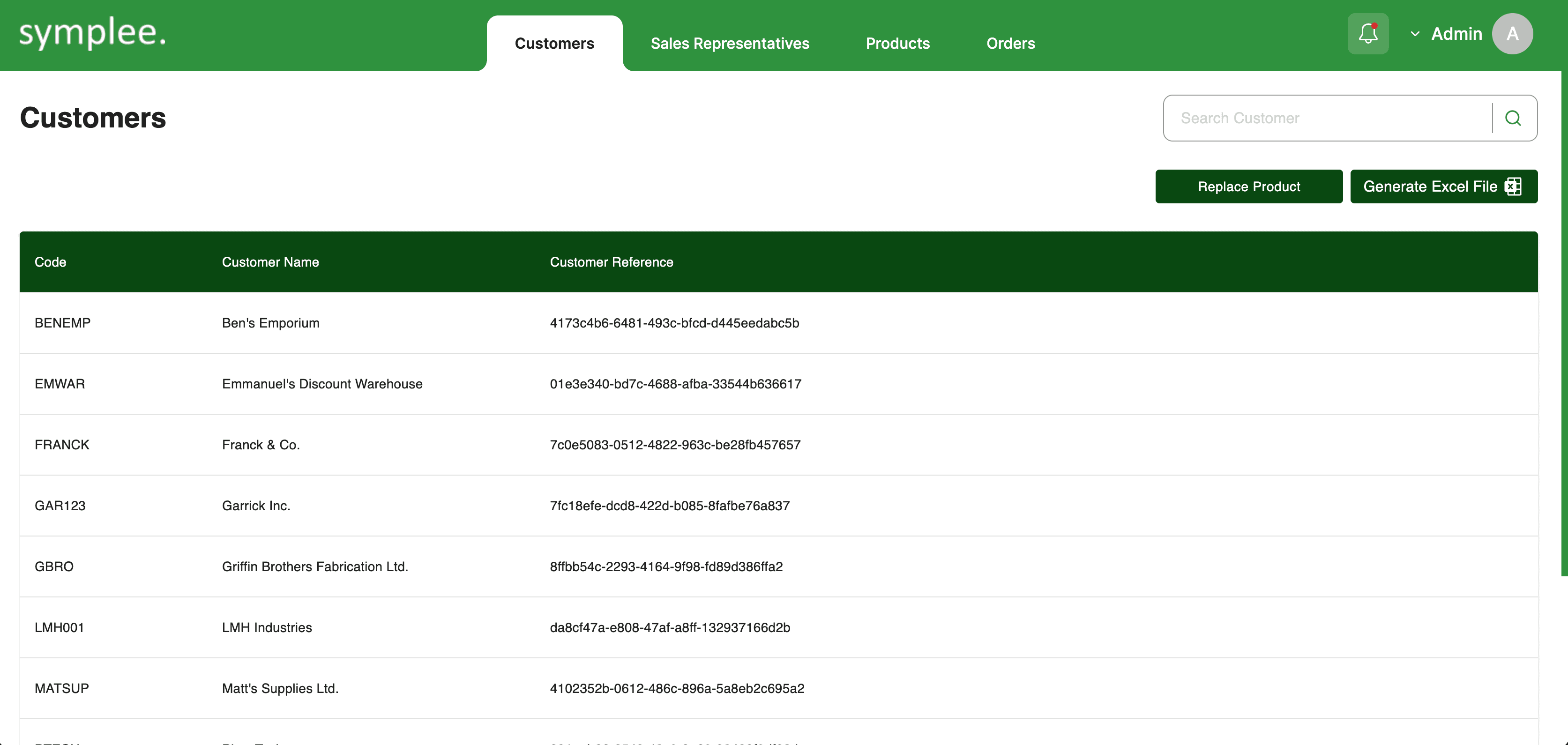 Symplee – Distribution & Sales Management System screenshot