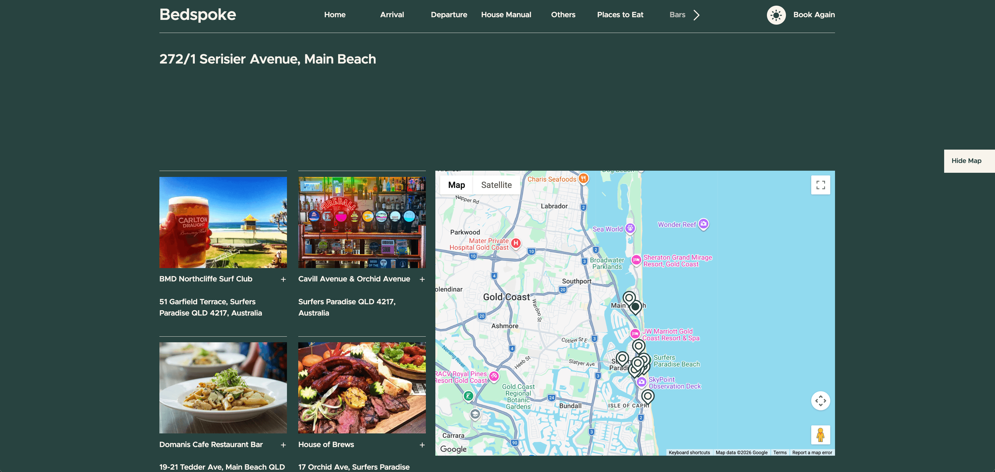 Bedspoke – Property Management & Digital Guest Guide Platform screenshot