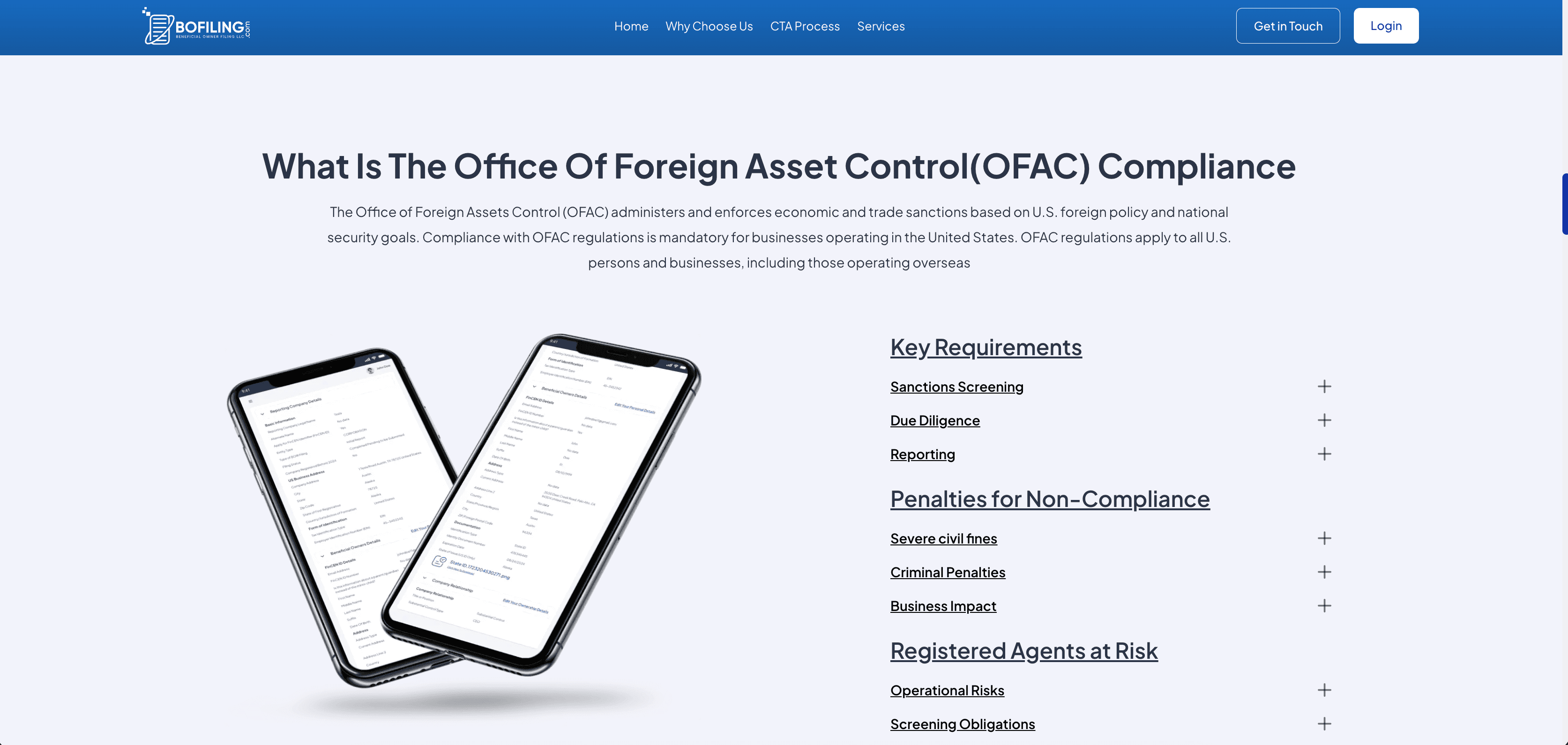 BO-Filing – Company & Beneficial Ownership Filing Platform screenshot